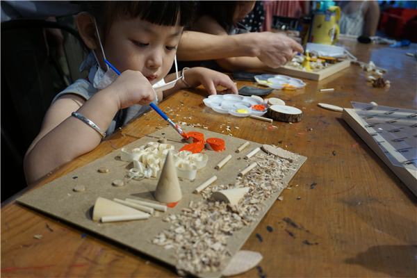 NYC紐約國(guó)際杭州城東早教中心小小木工藝術(shù)貼畫回顧（下）